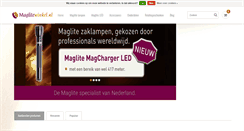 Desktop Screenshot of maglitewinkel.nl